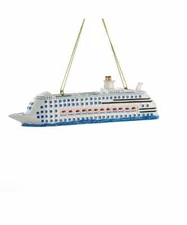 CRUISE SHIP Christmas Ornament by Kurt Adler