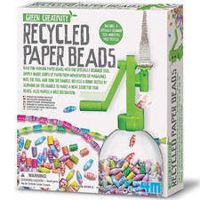 4M: Green Creativity Recycled Paper Beads - DIY Kit, Bead Maker, Jewelry  D cor