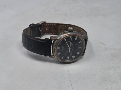 Stauer 27 Jewels Mens Watch 37mm Noire Moon Phase Day Date Month Automatic Stauer Automatic Watch 27 Jewels Moon Phase Day Date Black  main image 4