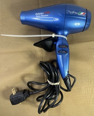 BaBylissPRO Nano Titanium Portofino Full-Size Dryer Blue Tested