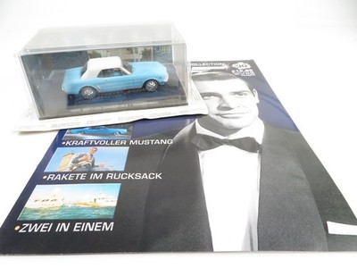 1:43 Eagelmoss J. Bond Coll. Ford Mustang Feuerball Heft 30 