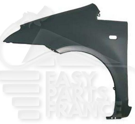 Aile avant gauche avec feu pour Ford C-Max 2007-2010 en acier noir