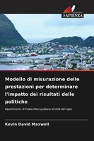Kevin David Maxwell | Modello Di Misurazione Delle Prestazioni Per...
