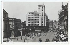 Bucharest Romania, Old PC, Calea Victoriei-Adriatica Block-Socomet, RPPC, 1930s