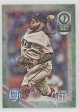 2018 Topps Gypsy Queen Green Johnny Cueto #20 5sb