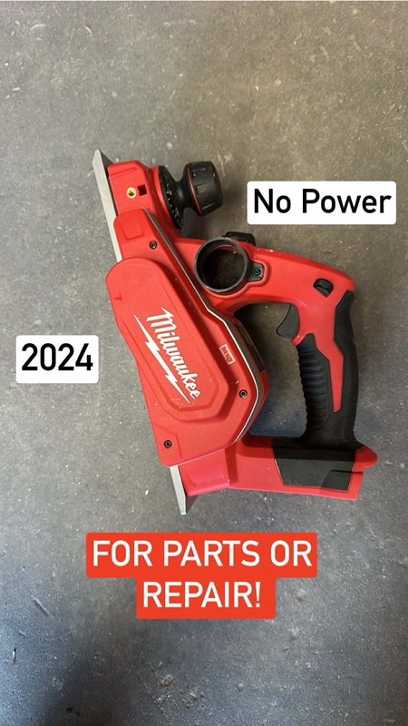Milwaukee 2623-20 M18 18V 3-1/4” Handheld Planer | 2024 PARTS!