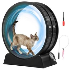 Large Cat Exercise Wheel Treadmill Cat Running Wheel Silent Movement Indoor Toy
