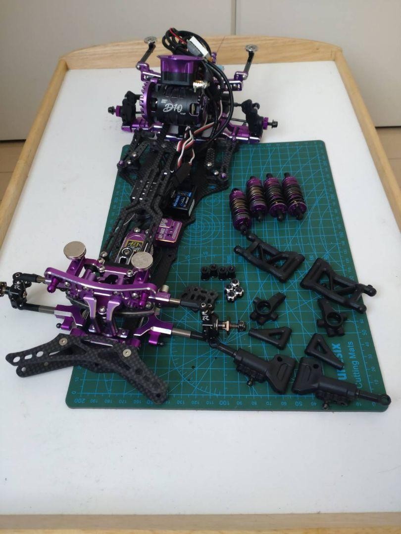 Yokomo Yd-2 Zx Drift Rc Car Tuned Chassis Electronics