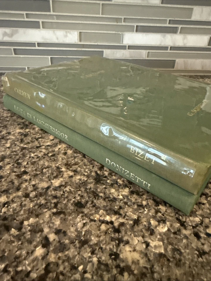 Opera Vocal Score Set Schirmer 2 Book Bizet Carmen Donizetti Lucia di Lammermoor - Image 3 of 4