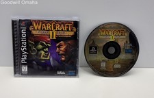 Sony PlayStation 1 PS1- Warcraft II: The Dark Saga + Case & Manual - Boot Tested