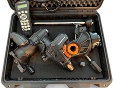 Celestron Advanced VX Mount with TRUSCO Hard Case No Tripod No AC Adapter Used