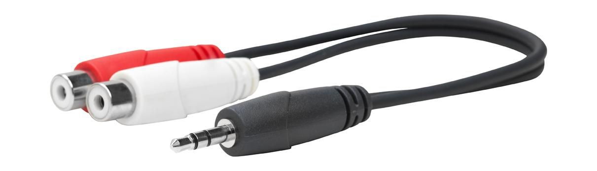 Vivolink PROMJMRCAF0.2 3.5MM Male to RCA Female