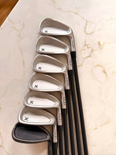 Caley X Right-Handed Iron Set 5-SW 7 Clubs Graphite Regular Flex Silver/Black