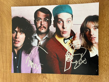 * CHEAP TRICK * signed 11x14 photo * ROBIN ZANDER, RICK NIELSEN & TOM PETERSSON