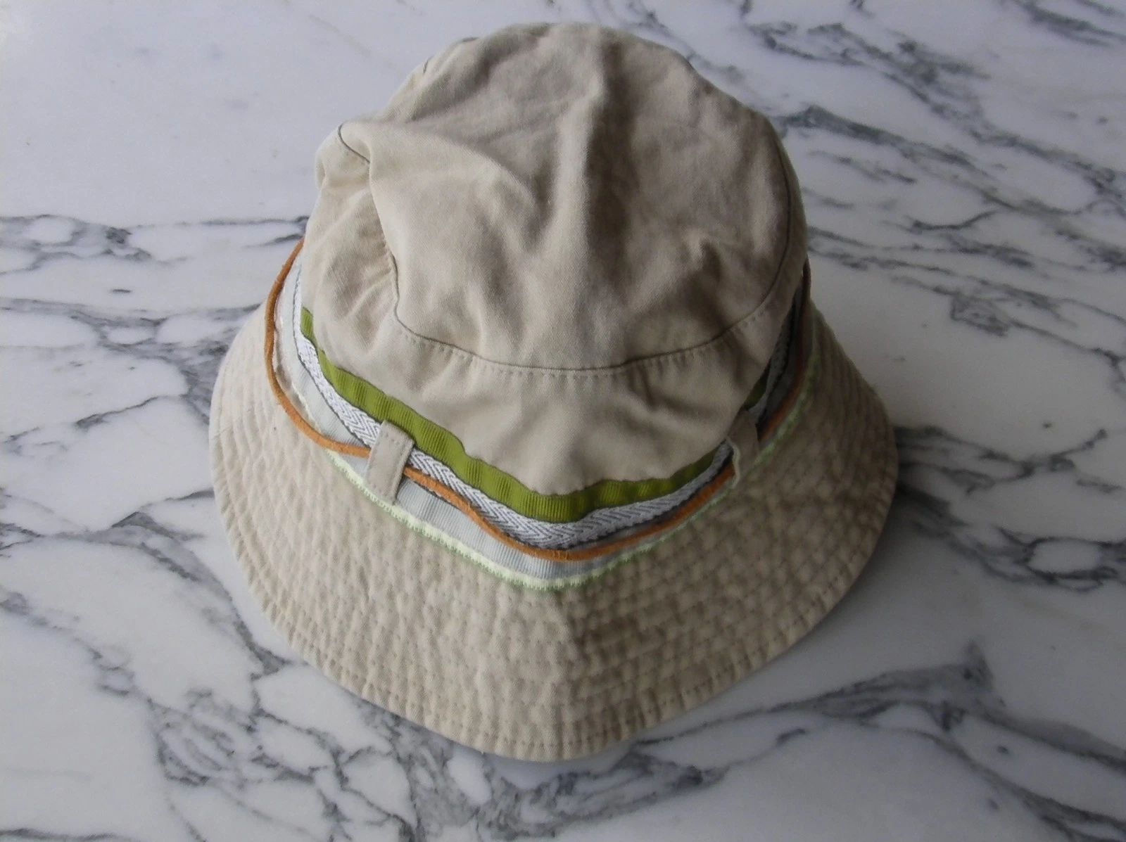 Accessorize Cotton Sun Hat Beach Holiday Travel UV Protection SPF 50 not cream