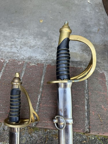 Lot Of 2 Cavalry Saber Replica