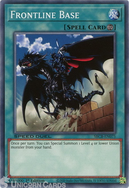 SBCB-EN075 Frontline Base Common 1st Edition Mint YuGiOh Card
