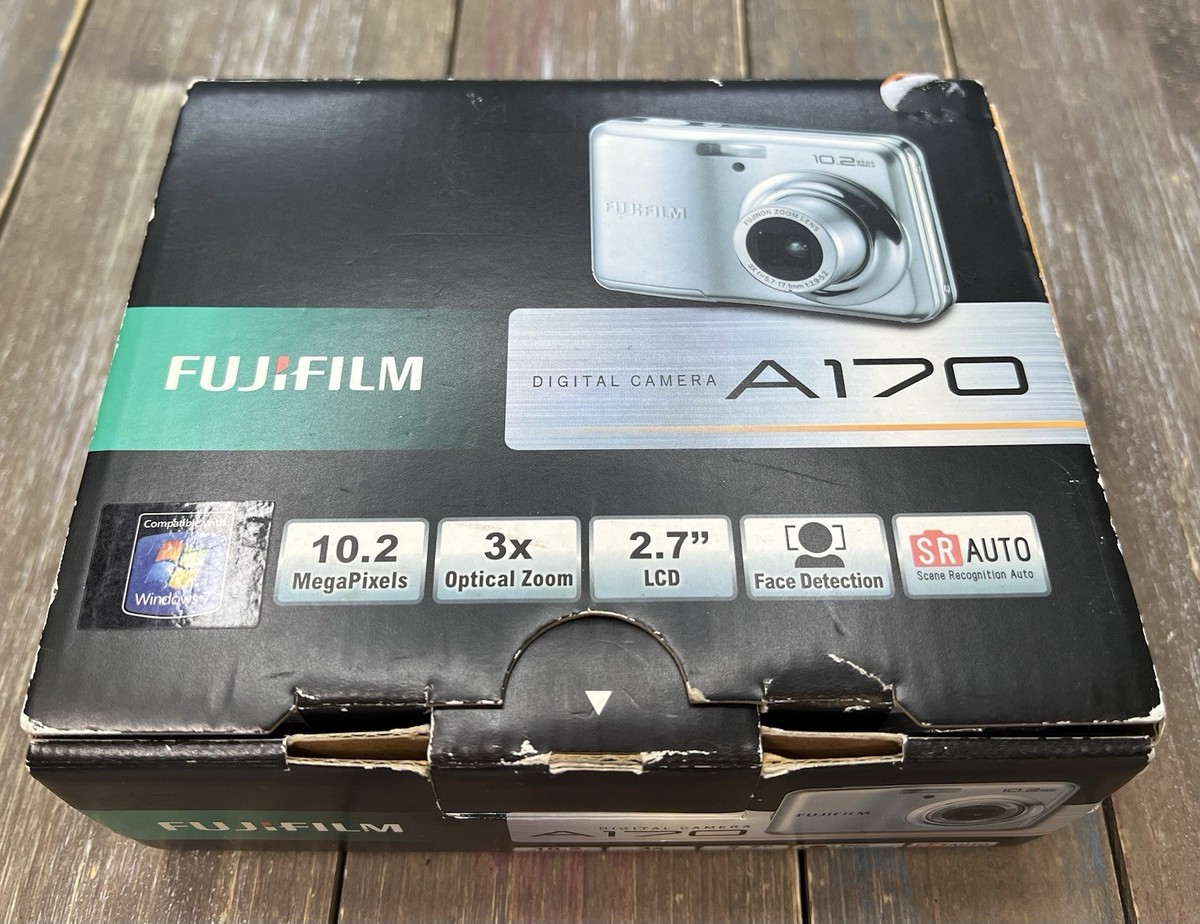 Fujifilm FinePix A Series A170 10.2MP Digital Camera - Silver for