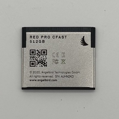 RED Digital Cinema 512GB RED PRO CFast 2.0 Media Card/Memory Card | Tested