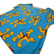 vintage Retro WALT DISNEY Productions Pluto Single Stitch Mickey  Co Rare