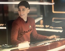 Star Trek Strange New Worlds MELISSA NAVIA SIGNED 8x10 PHOTO
