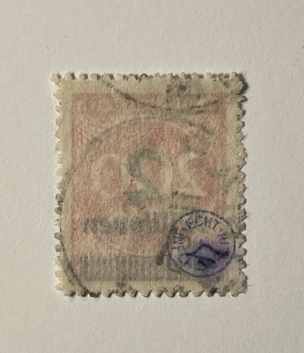Alemania 1923 RARO Usado Recargo #277 Bellamente Centrado CV $150 LE117 - Imagen 2 de 4