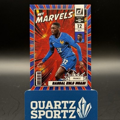 Randal Kolo Muani  Net Marvels #15- 2025-26 Panini Donruss FIFA World Cup Red