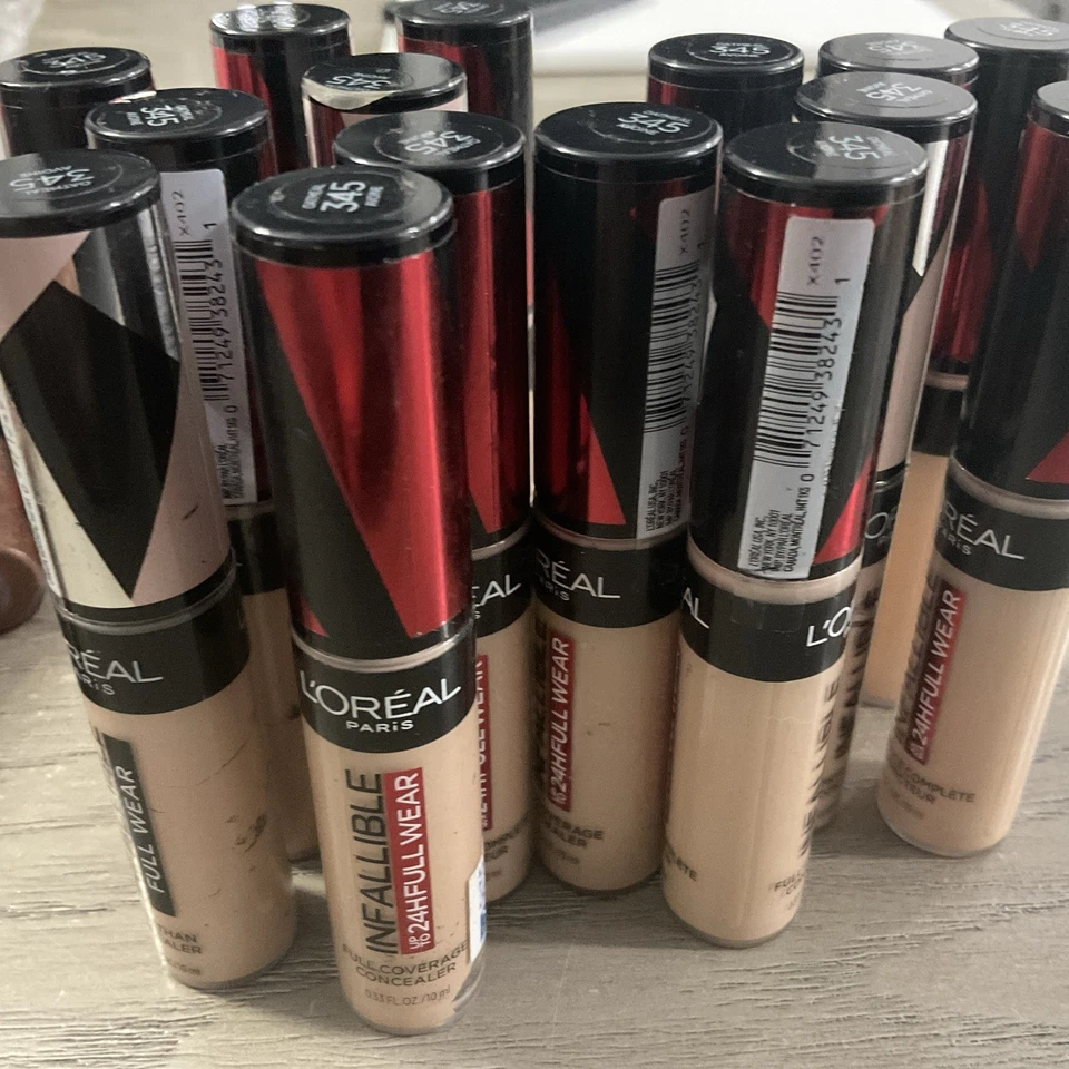 L'Oreal~Infallible up to 24 Hr Wear Full Cover Concealer~#345 Oatmeal~0.33 oz - Image 3 of 3