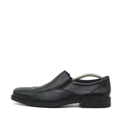 Bostonian Herren Flexlite Business-Schuhe Schwarz Leder Bequem Slipper EU 44.5