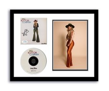Lainey Wilson Autographed Signed 11x14 Framed CD Photo Bell Bottom Country ACOA