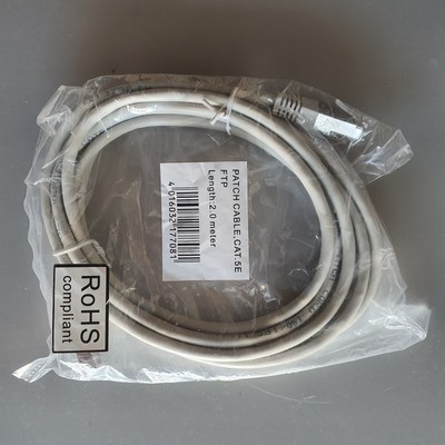 NEU Patchkabel RJ45 Flachband Netzwerkkabel CAT 5e 2m LAN DSL Ethernet