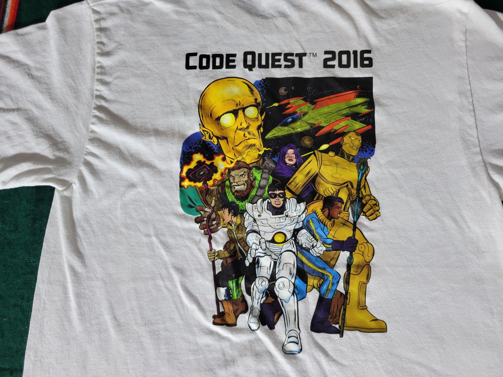 Lockheed Martin Code Quest 2016 T-Shirt Size Medi… - image 5