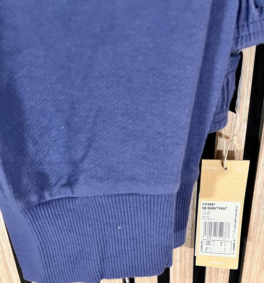 Adidas, Team GB, Sweat Pants In Blue. UK 30” - Image 2 of 4