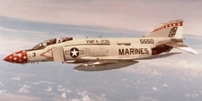 McDonnell Douglas F-4J Phantom II VMFA-235 Death Angels MahoganyModel Scale 1/72
