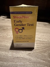 Myriad Sneak Peek Early Gender Test 99 Accurate Learn gender At 6 Weeks NEW