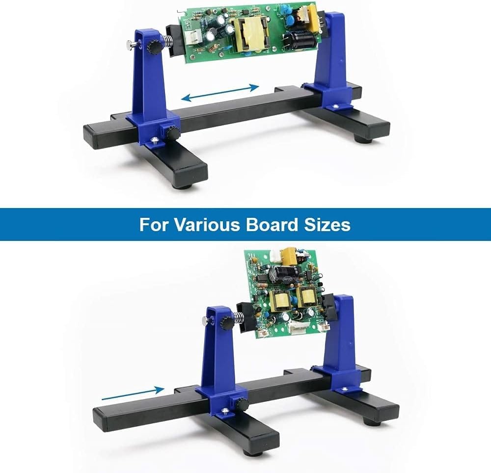 MMOBIEL PCB Holder Circuit Board Tool 360° Rotating Soldering Repair