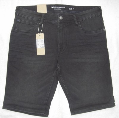 Tom Tailor Mens Jeans Short Short Pants Size M Piers Slim New + Unworn