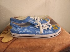 Tenis Ked's Dream Foam para mujer talla 10 con cordones pintados a mano #4