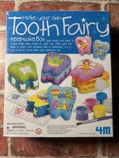 4M Make Your Own Tooth Fairy Box Keepsake Box New