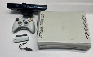 Microsoft Xbox 360 Console Kinect Wireless Adapter Controller For Parts