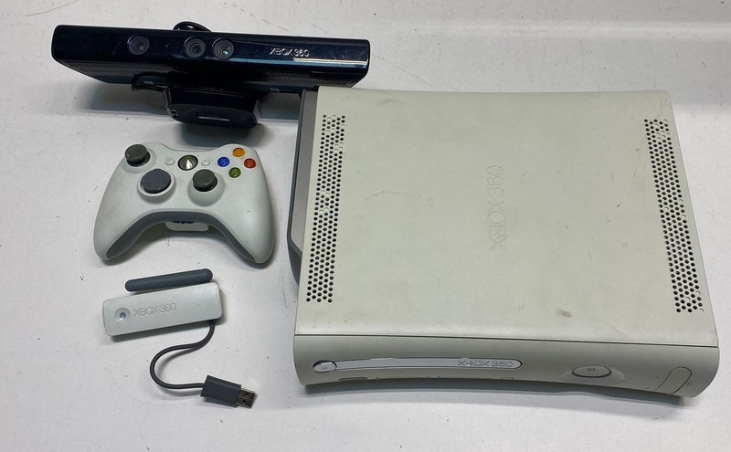 Microsoft Xbox 360 Console Kinect Wireless Adapter Controller For Parts