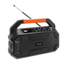 TechniSat DIGITRADIO 231 OD, DAB+/UKW Baustellenradio, Akku, BT, 18V Aufnahme
