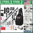 250 Pcs Survival Kit Emergency Gear, First Aid, Bug Out Bag, Molle Backpack, C