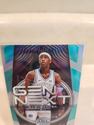 2025-26 Bowman Chrome U AJ Dybantsa GEN NEXT Aqua Refractor /125 #GN-1 - Picture 4 of 4