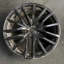 Front Bmw Black X5 X6 Oem Wheel 22x9.5 2021-2026 Factory Rim Alloy 86471b