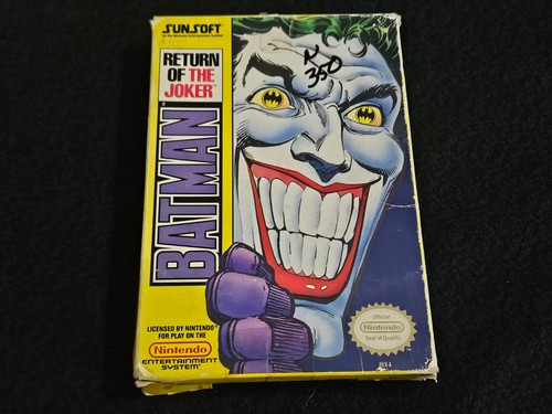 632: Batman Return of the Joker - Nintendo NES Videospiel - komplett in OVP CIB