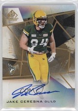 2021 SP Game Used Edition CFL Auto Gold 13/115 Jake Ceresna #A-JC Auto 0q3