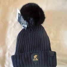 Love Your Melon Navy Knit Beanie Hat Ravencla...