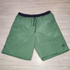 Men's Timberland Swim Shorts Green Size Medium A1
