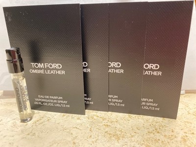4x Tom Ford Ombre Leather Eau de Parfum 0.05oz Spray Travel Sample NEW